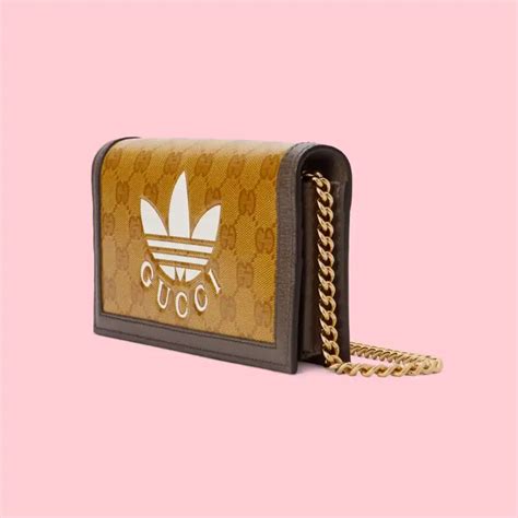 adidas x gucci wallet with chain|adidas gucci 2024.